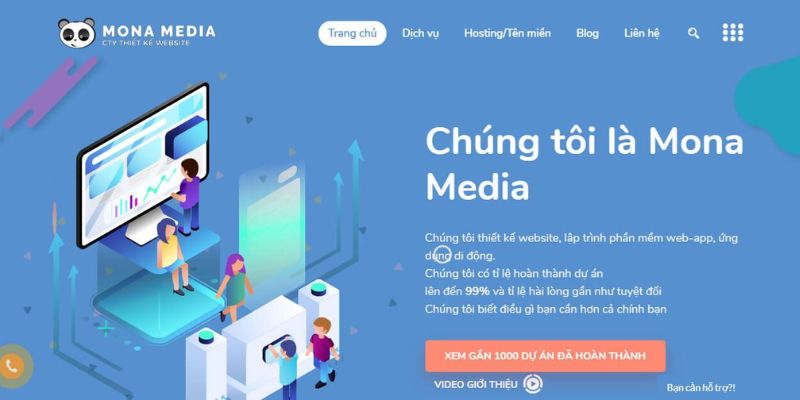 Mona Media - Công ty thiết kế website tin tức tổng hợp hàng đầu tại Việt Nam