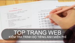 test trình độ tiếng anh