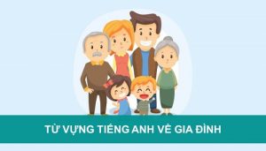 từ vựng tiếng anh về gia đình