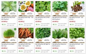 Giá hạt giống tại Phúc Nông