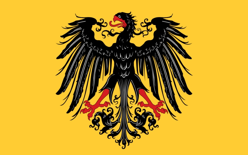 Cờ nước Đức thời Trung cổ (từ thế kỷ X đến hết năm 1806)