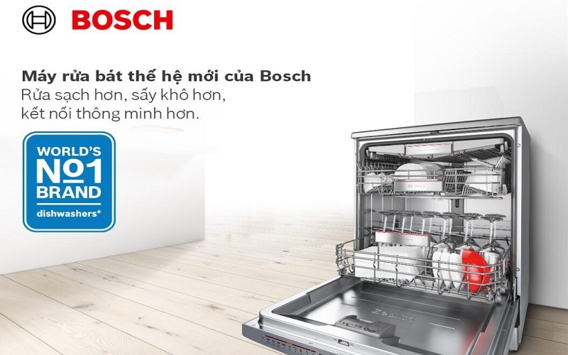 Máy rửa chén thương hiệu Bosch