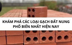 các loại gạch đất nung