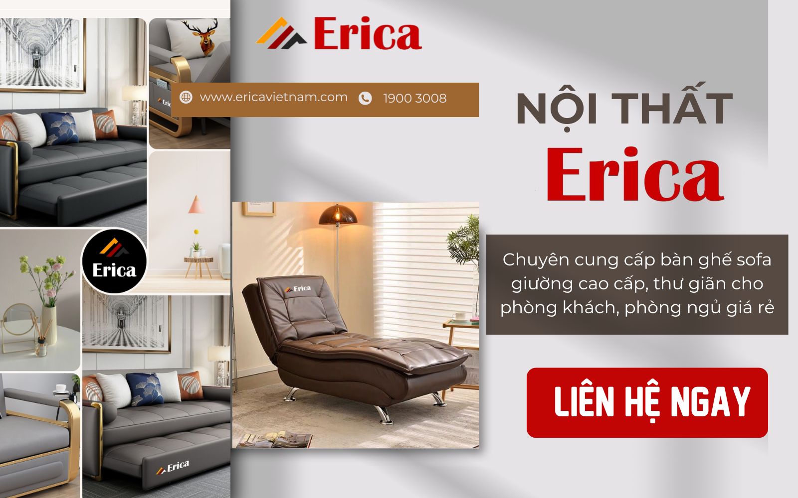 Thương hiệu nội thất cao cấp ERICA