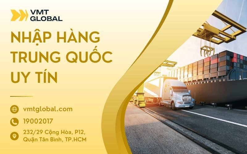 đơn vị nhập hàng trung quốc VMT Global