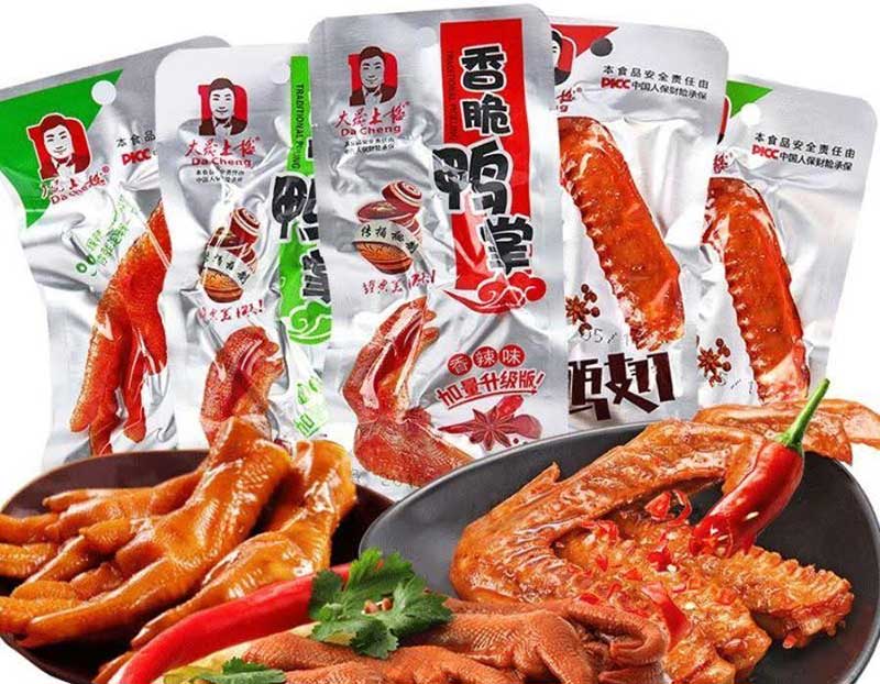 các mặt hàng đồ ăn vặt