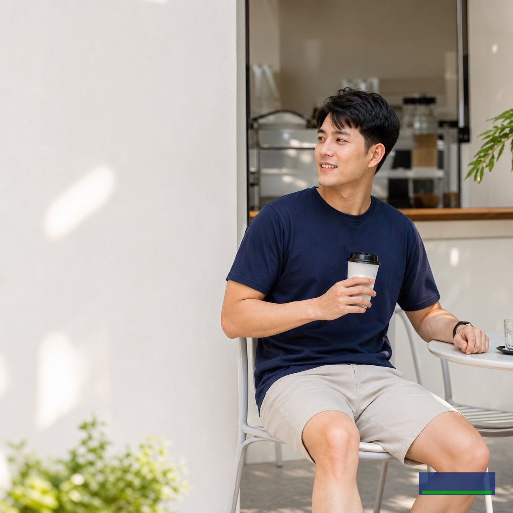 Quần short kaki nam basic: món đồ linh hoạt cho lịch sinh hoạt cuối tuần của nam giới