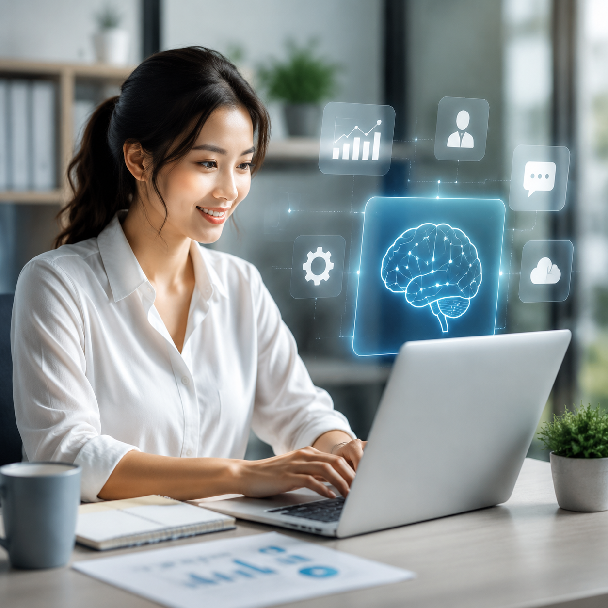 Ứng dụng AI trong doanh nghiệp: vận hành nhẹ hơn mỗi ngày