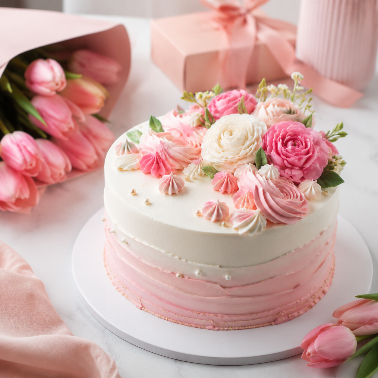 Bánh kem chúc mừng ngày 20 10: mỗi tầm tiền mua được gì